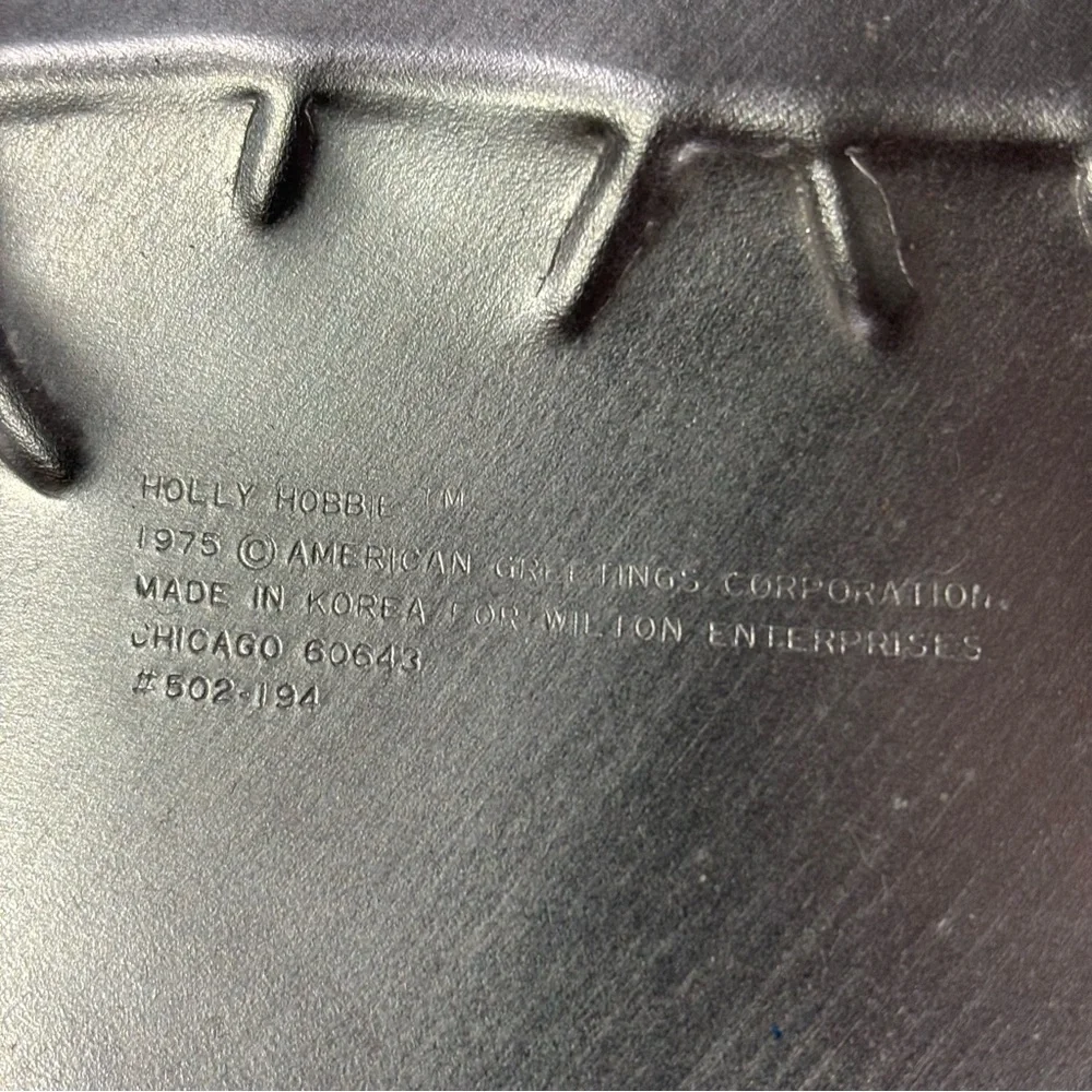 Vintage Wilton Holly Hobbie Aluminum Cake Pan Mold (1502-157)